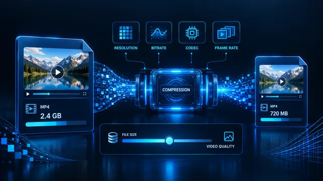 Ways to reduce video file size