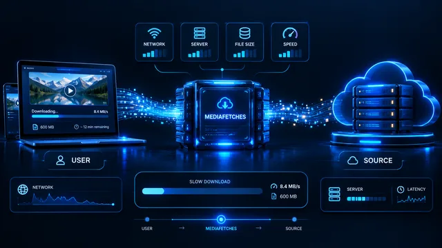 Slow video download speed troubleshooting